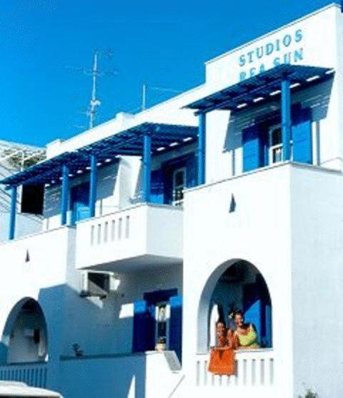 Studios Rea Sun Naxos City Exteriér fotografie